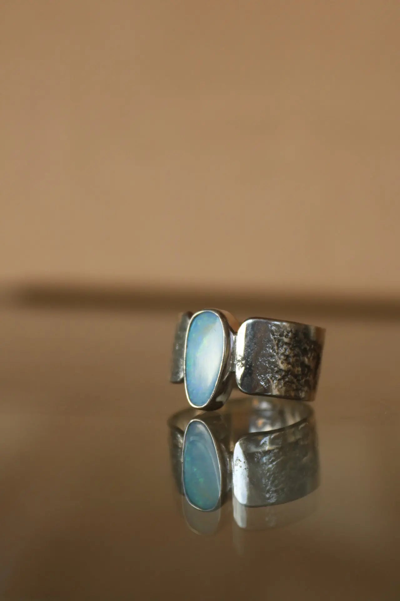 Australian Opal Silver Ring ORI Jewelry ORI Jewelry