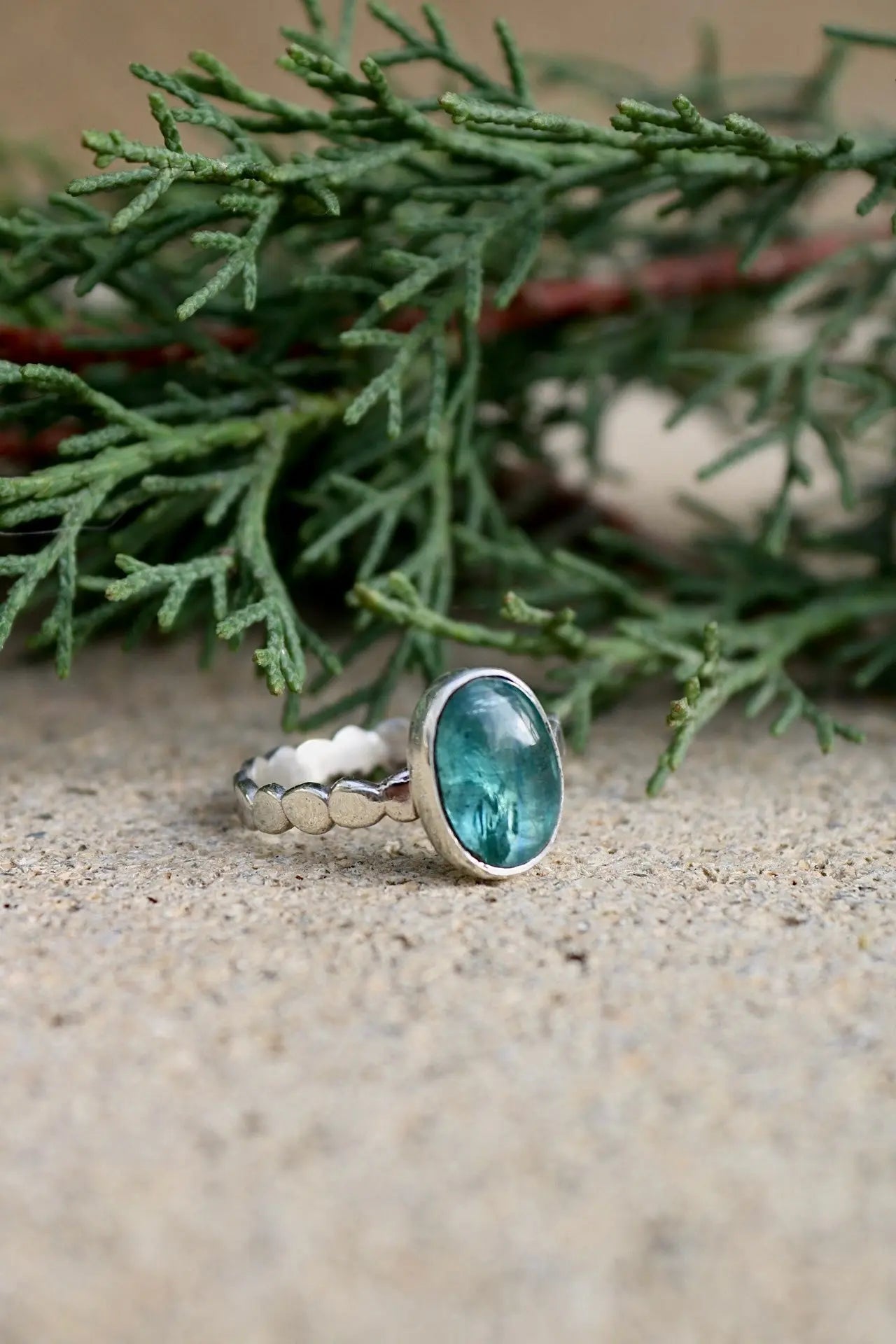 Kyanite silver ring - ORI Jewelry