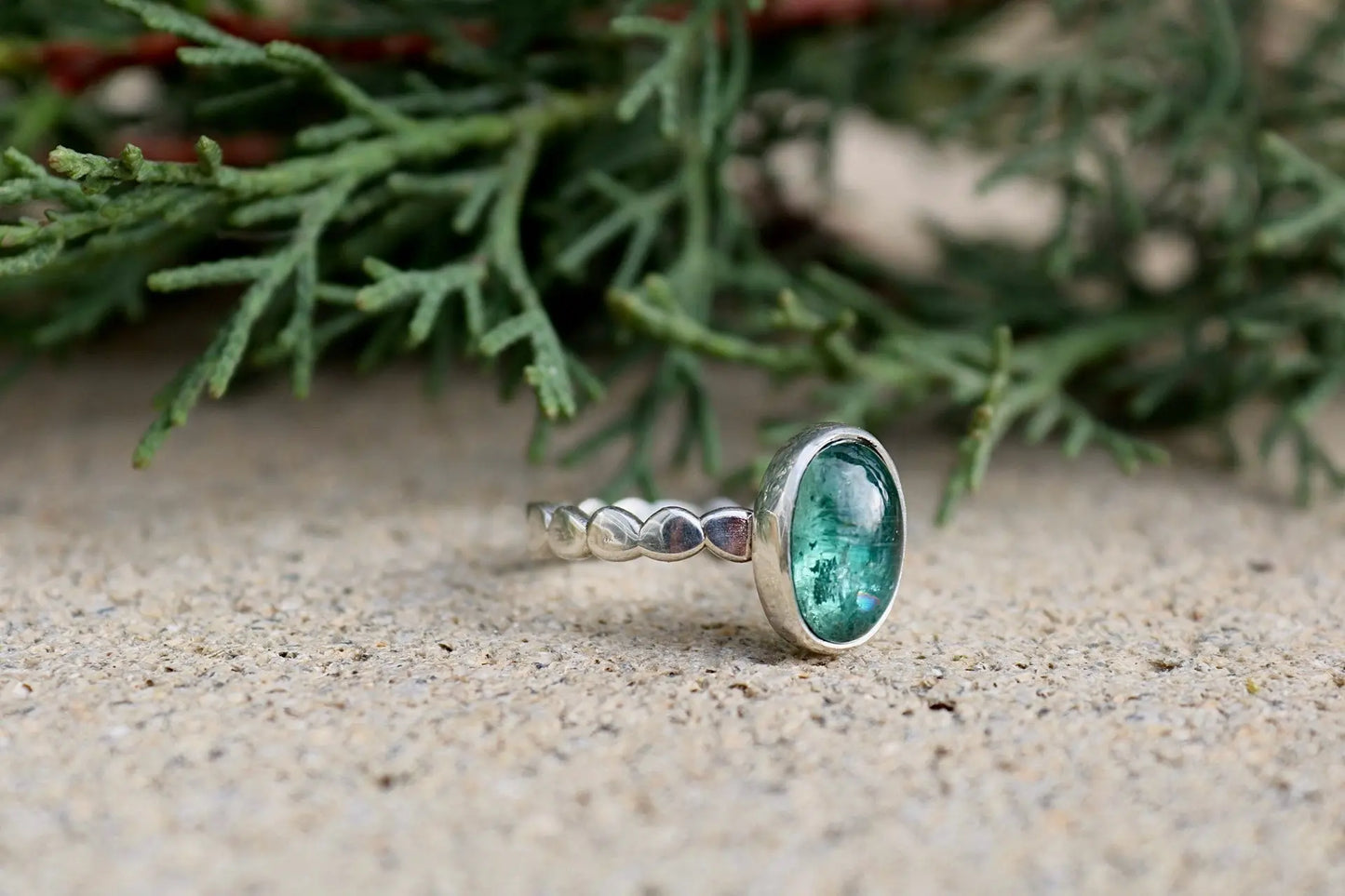 Kyanite silver ring - ORI Jewelry