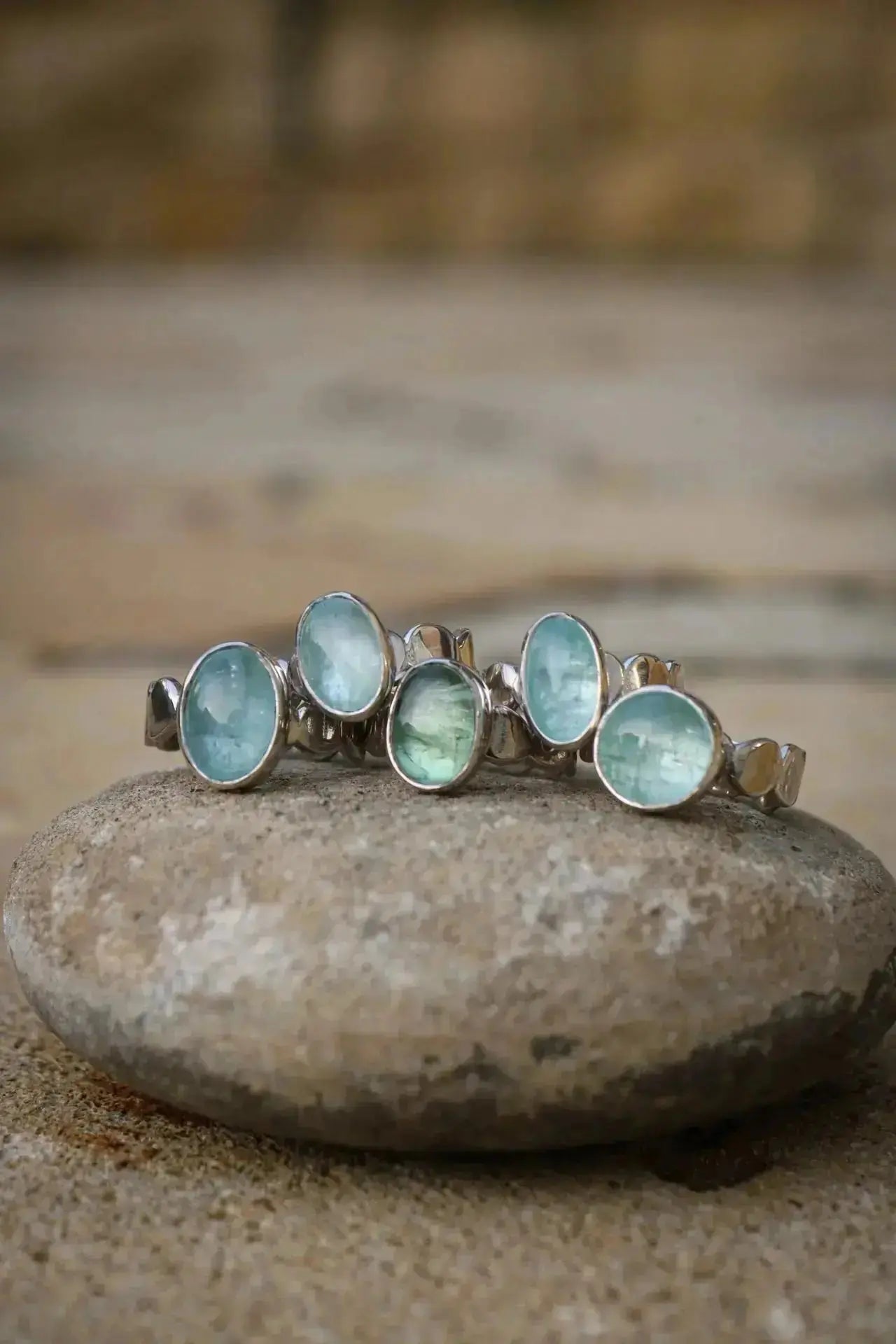 Aquamarine silver ring ORI Jewelry ORI Jewelry
