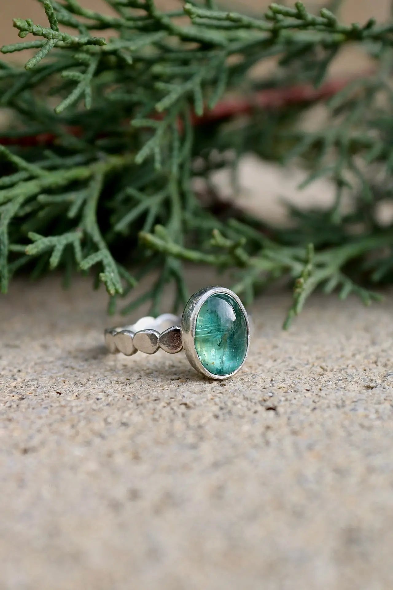 Kyanite silver ring - ORI Jewelry