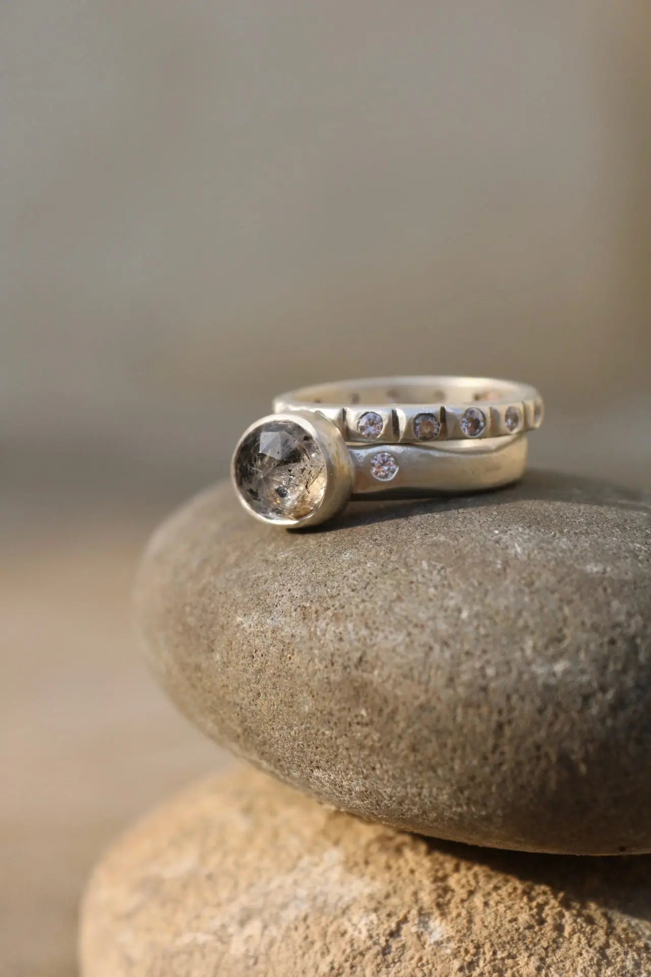 Cubic Zirconia Silver Ring ORI ORI Jewelry