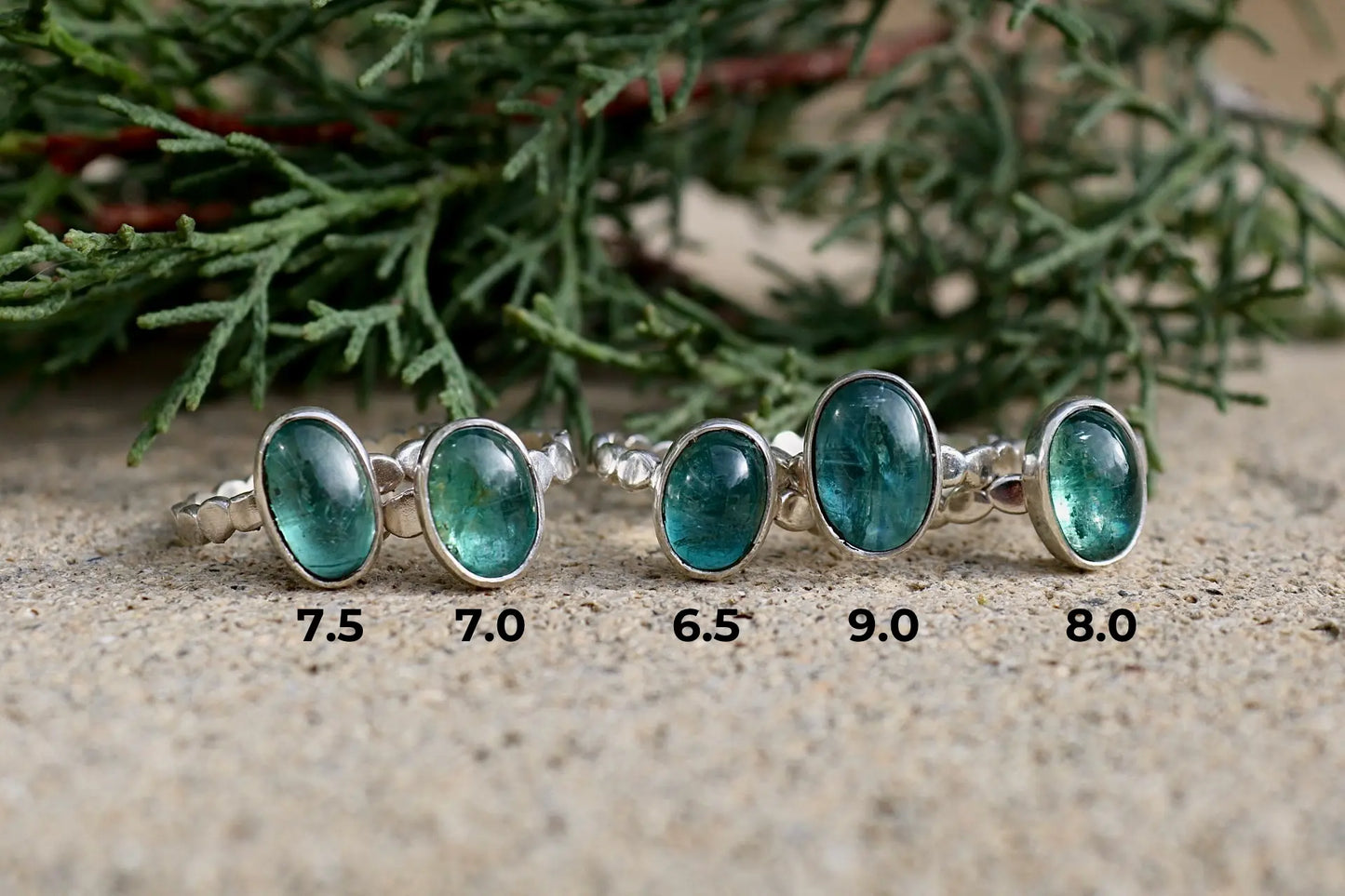 Kyanite silver ring - ORI Jewelry