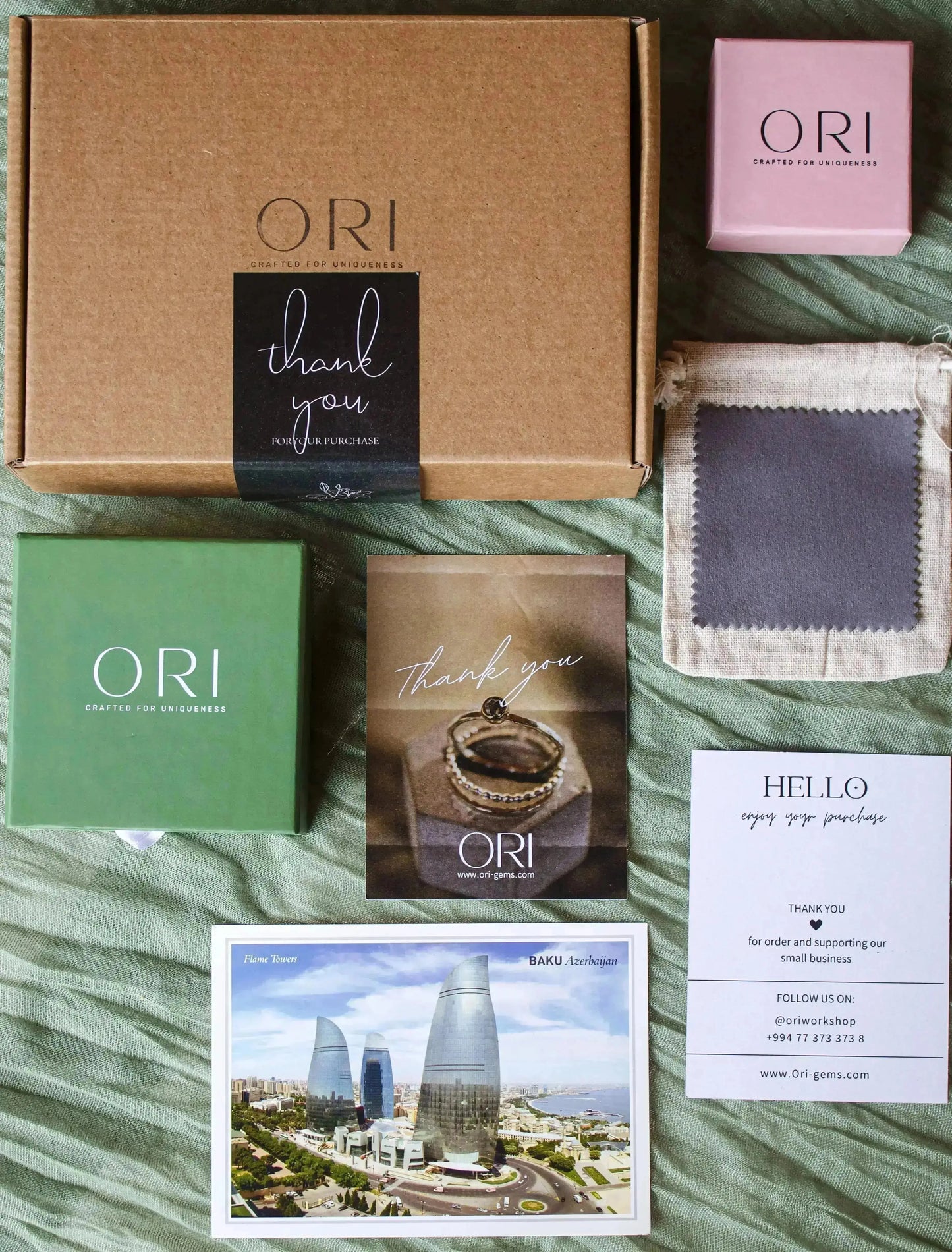 Kazakh Turquoise Silver Pendant ORI