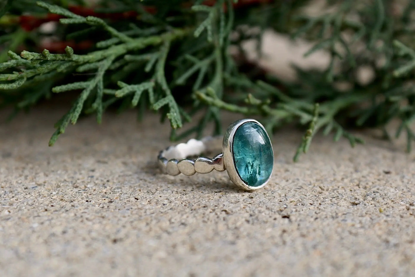 Kyanite silver ring - ORI Jewelry