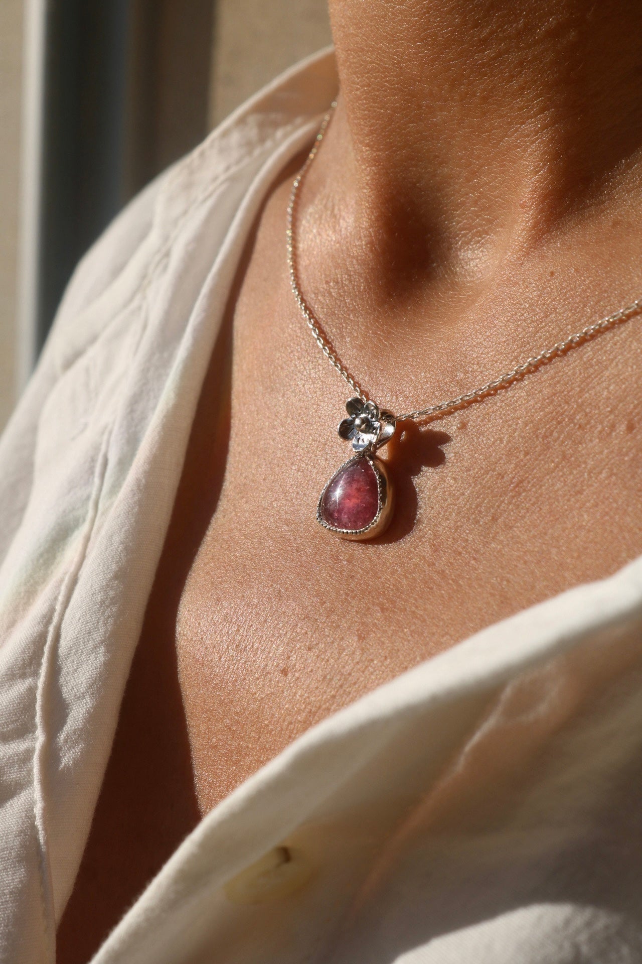 Tourmaline pendant