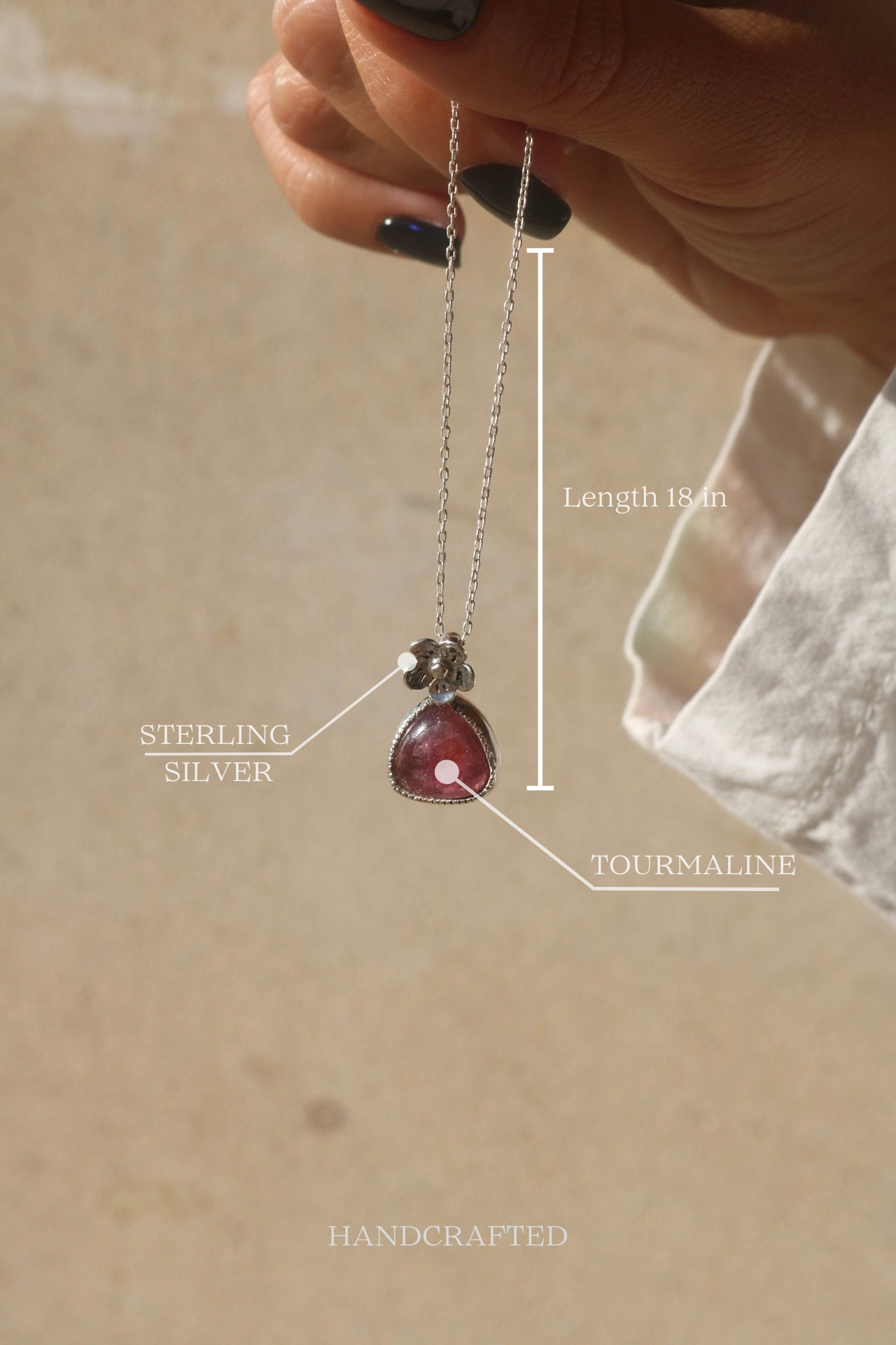 Tourmaline pendant